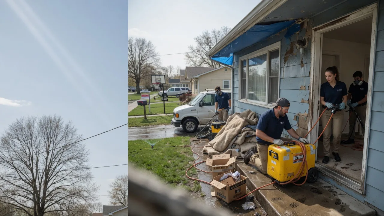 Basement Flood Cleanup in Yorkshire, NY near me